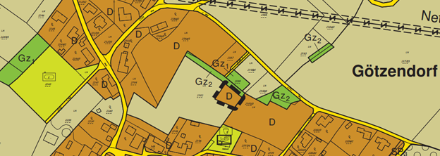 Flächenwidmungsplan Änderung Nr. 4.02 in Götzendorf
